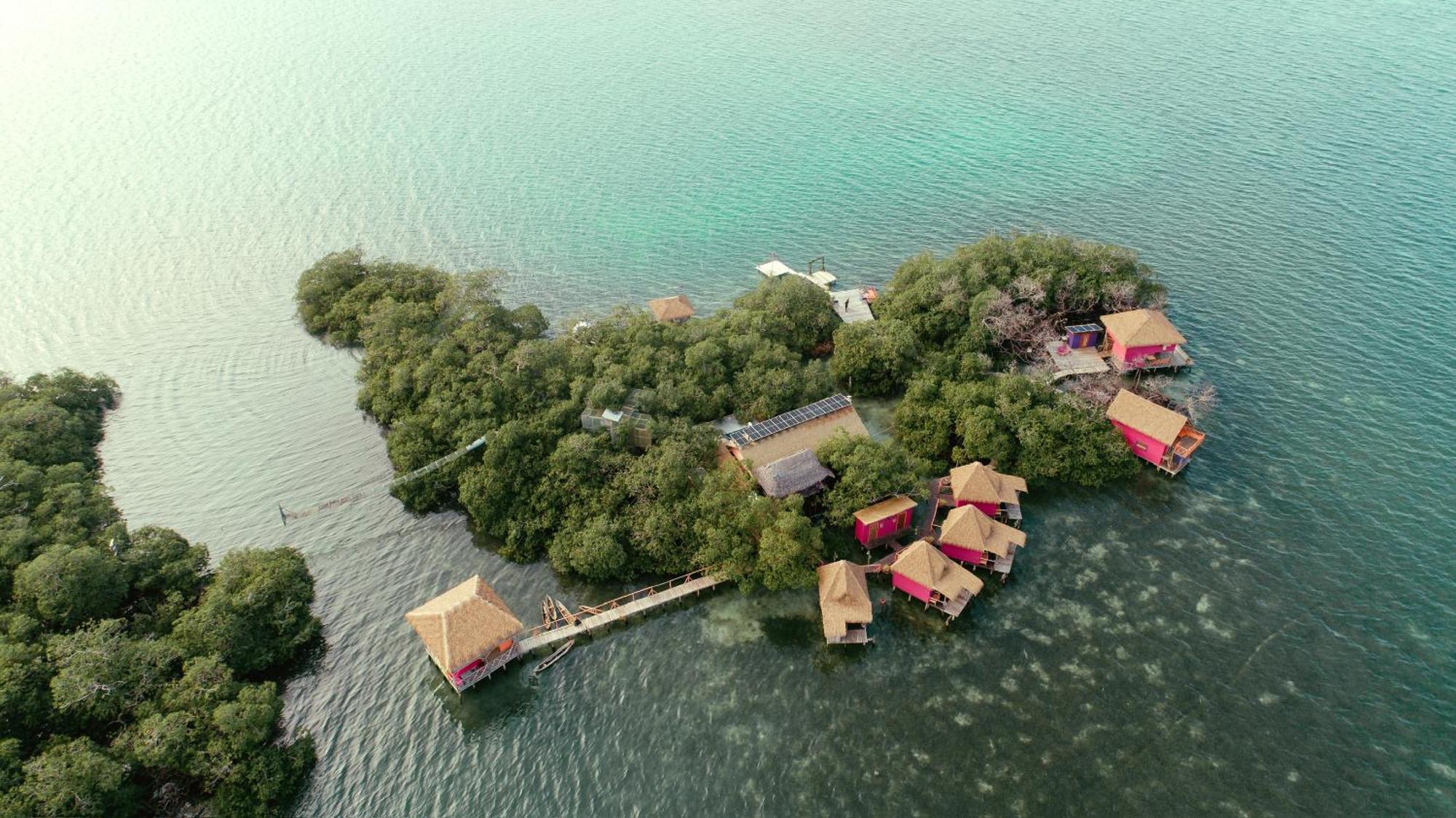 Urraca Monkey Island Eco Resort (Adults Only) Punta Laurel Exterior photo