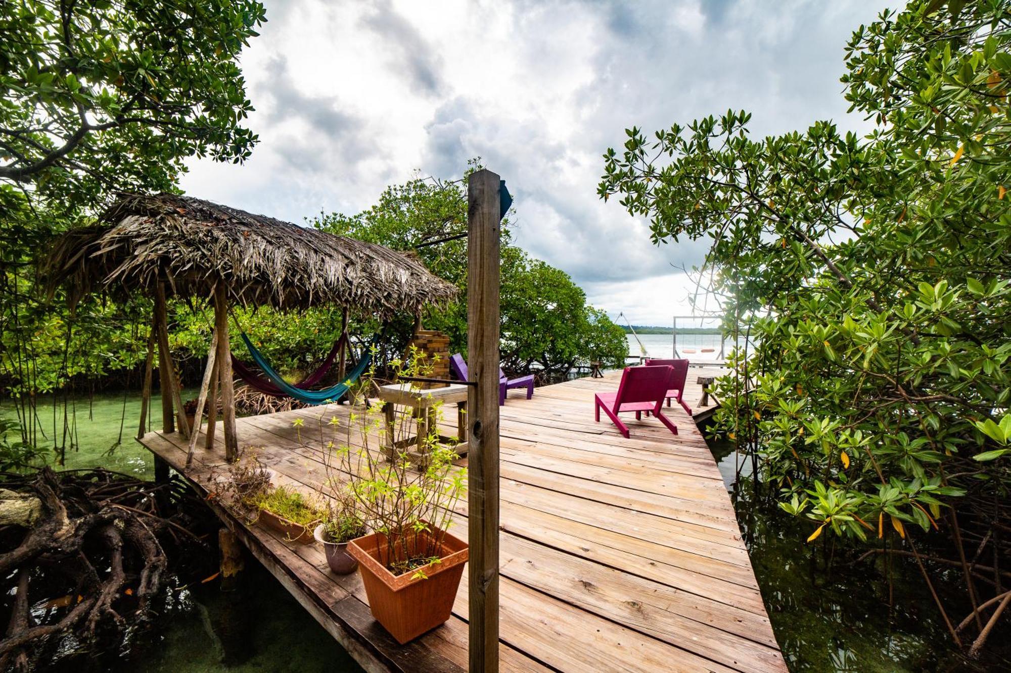 Urraca Monkey Island Eco Resort (Adults Only) Punta Laurel Exterior photo
